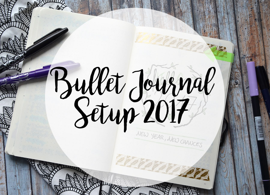 Bullet Journal Setup 2017